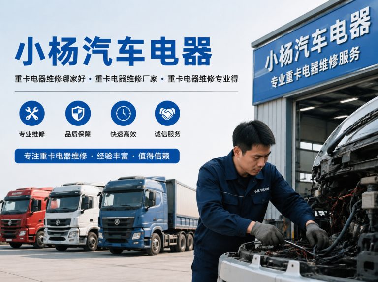 道外区为重卡运输提供电器维修方案